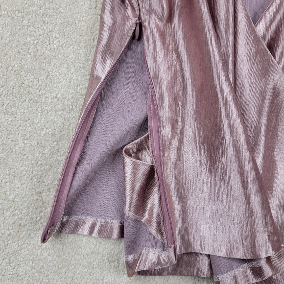 Zara Basic Collection Rose Metallic Sleeveless Top Size M - Picture 5 of 9